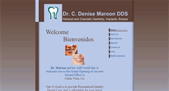 Desktop Screenshot of maroondds.com